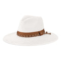 Avenel Hats Womens Majorca Braided Wide Brim Hat (61836) Ivory