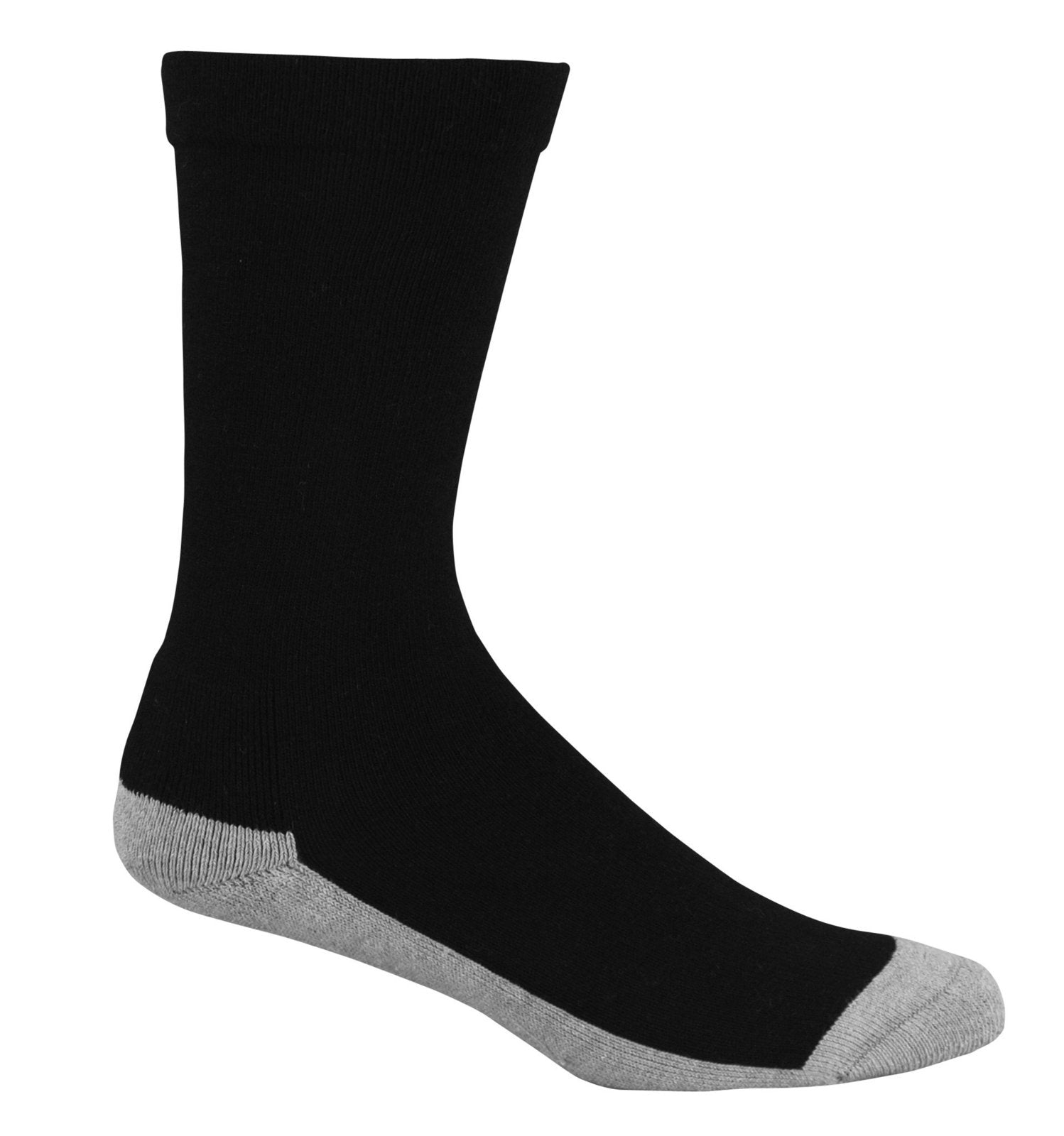Bamboo Charcoal Health Socks (0793573738271) Black/Grey M14-18