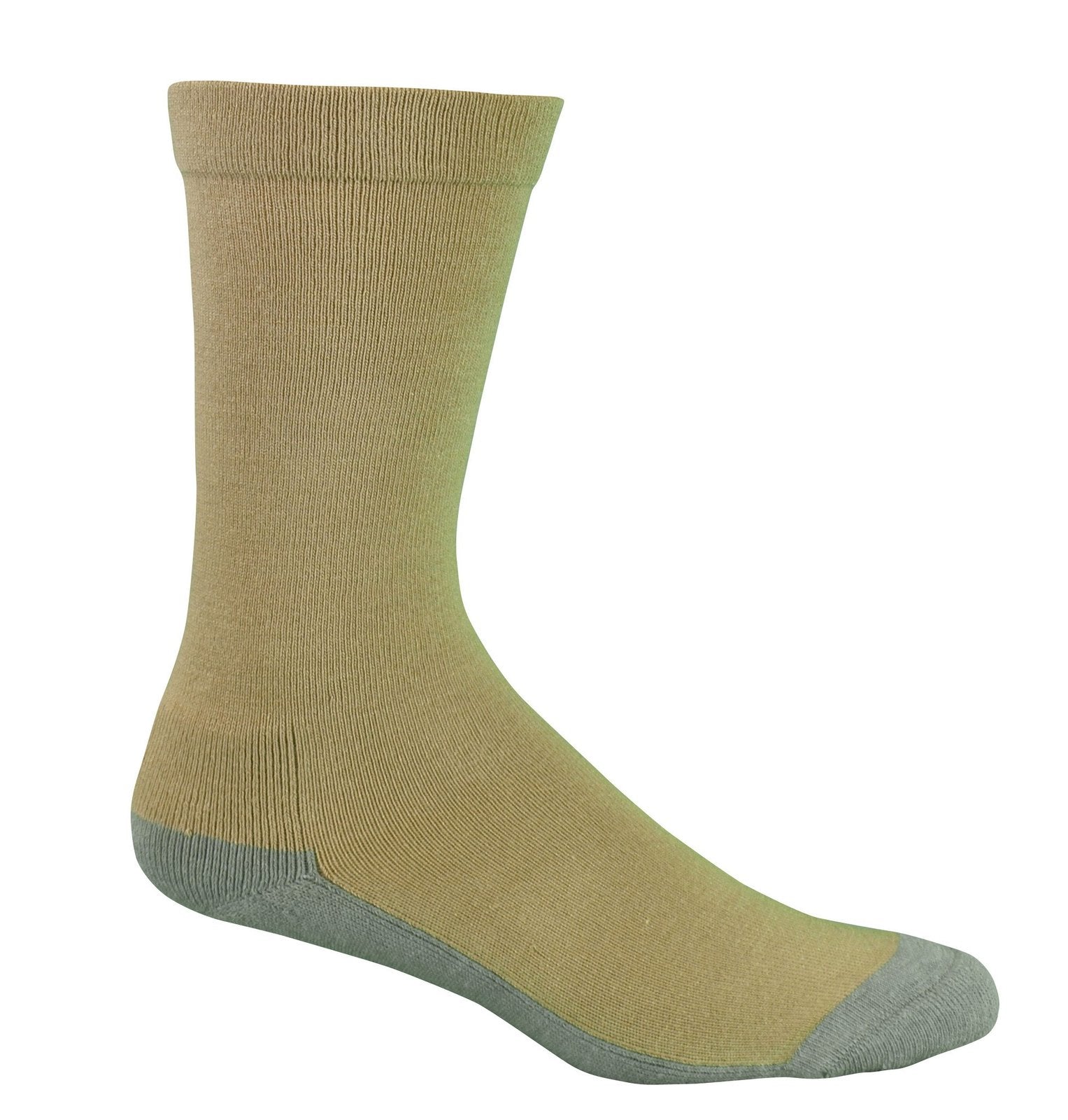 Bamboo Charcoal Health Socks (0680569361998) Skin/Grey Sole M4-6/W6-8