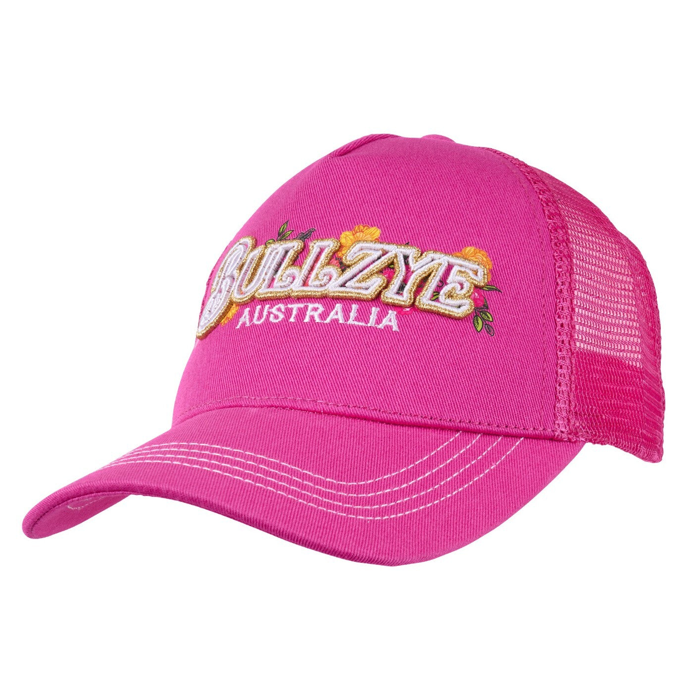 Bullzye Children Flora Trucker Cap (B4S5901CAP) Berry OSFM [SD ...