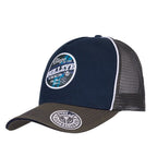 Bullzye Blaze High Profile Trucker Cap (B5S1945CAP) Navy/Green OSFM