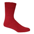 Bamboo Extra Thick Socks (BTETSOCKS) Fire Red