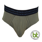 Bamboo Textiles Mens Bamboo Briefs (0680569518) Olive