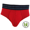 Bamboo Textiles Mens Bamboo Briefs (0680569518) Burnt Red