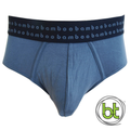 Bamboo Textiles Mens Bamboo Briefs (0680569518) Slate