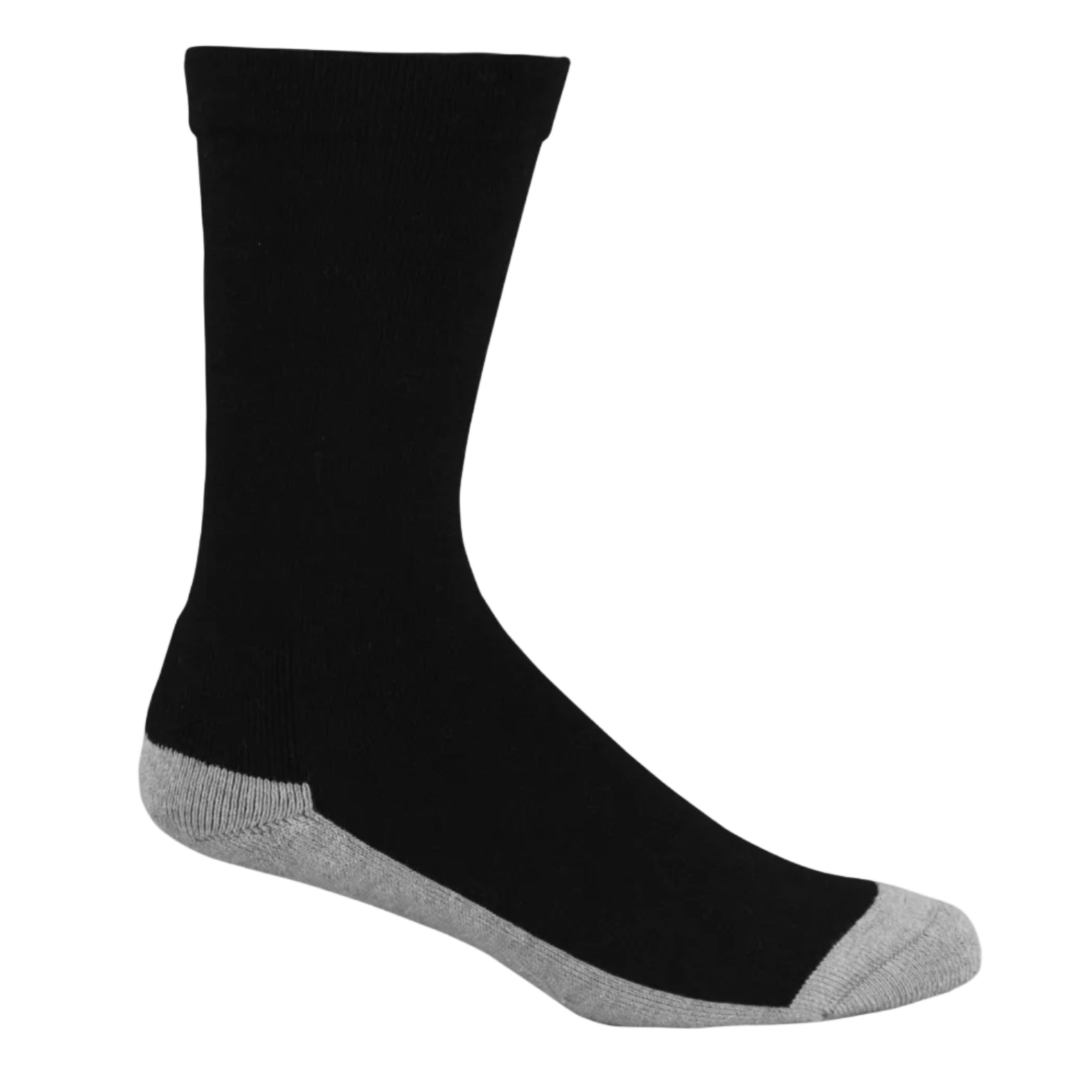 Bamboo Charcoal Health Socks (0793573738271) Black/Grey M14-18