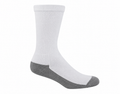 Bamboo Charcoal Health Socks White/Grey