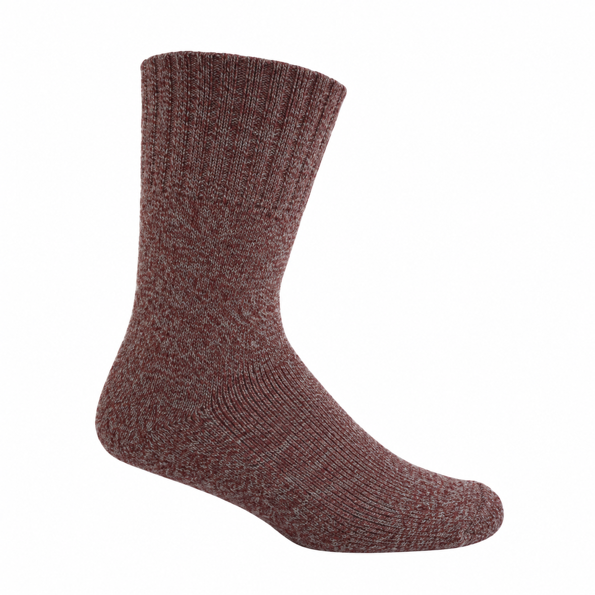 Bamboo Charcoal Hiker Socks Red Marle