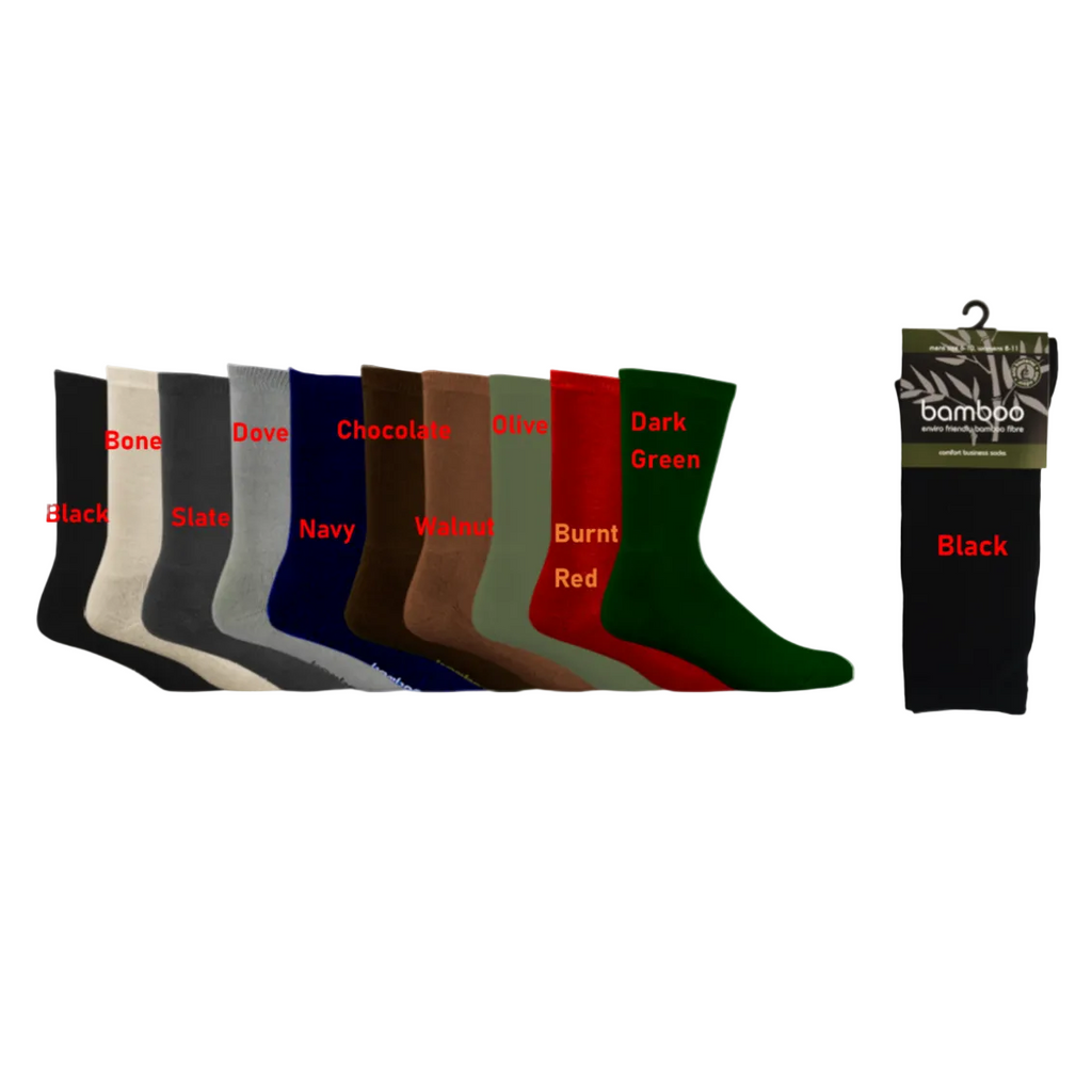 Bamboo Comfort Business Socks