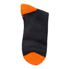 Bamboo Extra Thick Socks (0703625394652) Black/Orange M10-14
