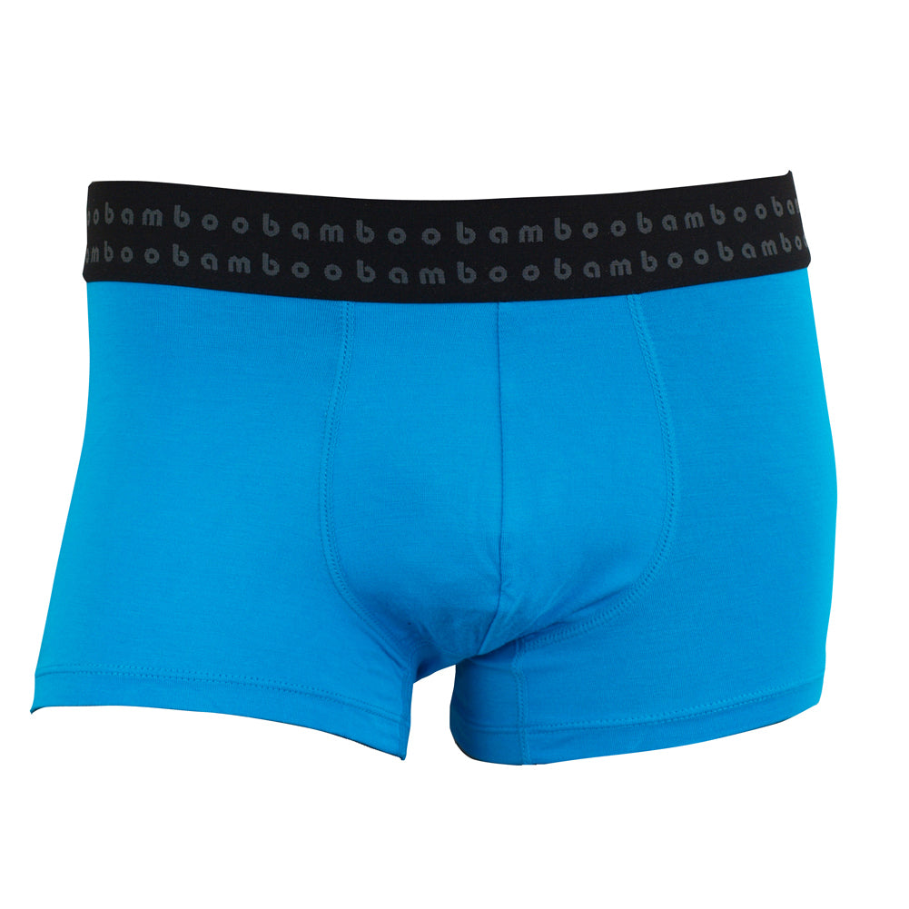 Bamboo Mens Trunks Bright Blue