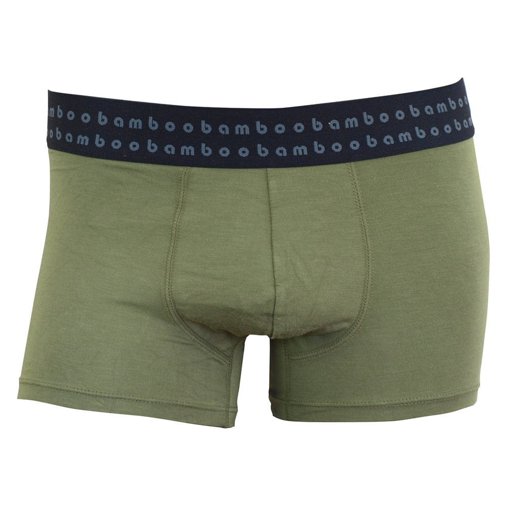 Bamboo Mens Trunks Olive