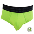 Bamboo Textiles Mens Bamboo Briefs (0680569518) Lime