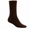 Bamboo Thin Dress Socks Chocolate