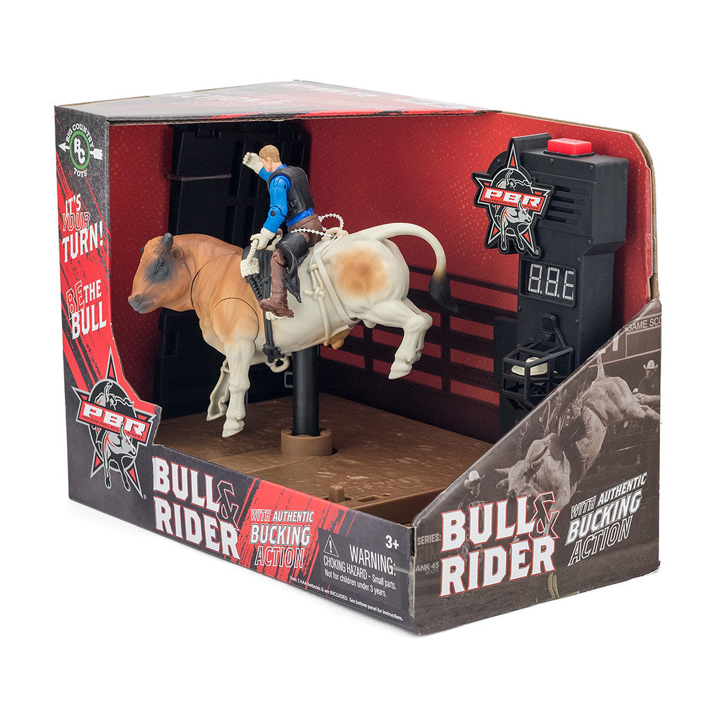 Big Country Toys Childrens PBR Bucking Bull and Rider Toy (811)