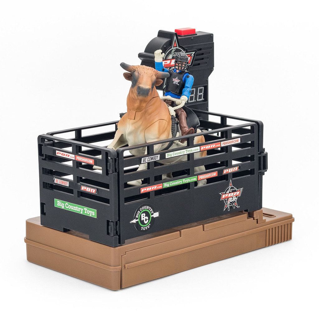 Big Country Toys Childrens PBR Bucking Bull and Rider Toy (811)