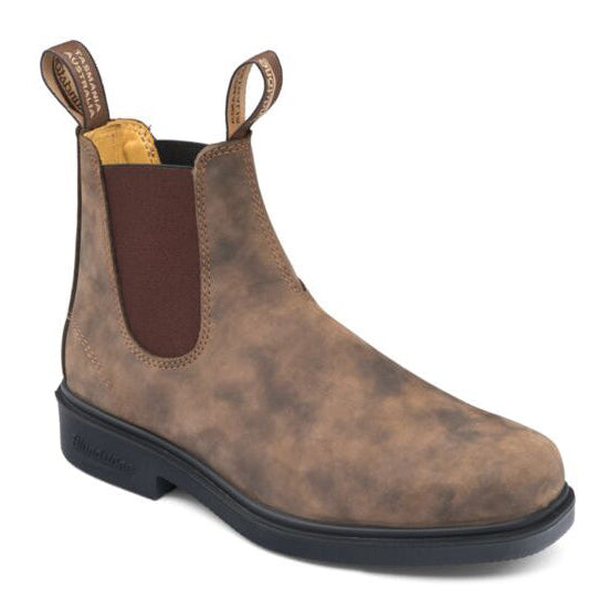 Blundstone Mens 1306 Dress Boots (1306) Rustic Brown