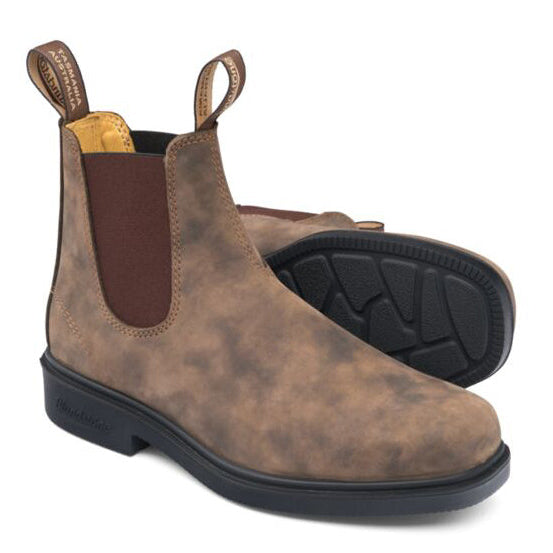 Blundstone Mens 1306 Dress Boots (1306) Rustic Brown
