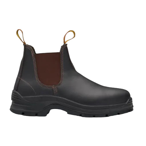 Blundstone Mens 311 Elastic Sided Safety Boots (311) Brown