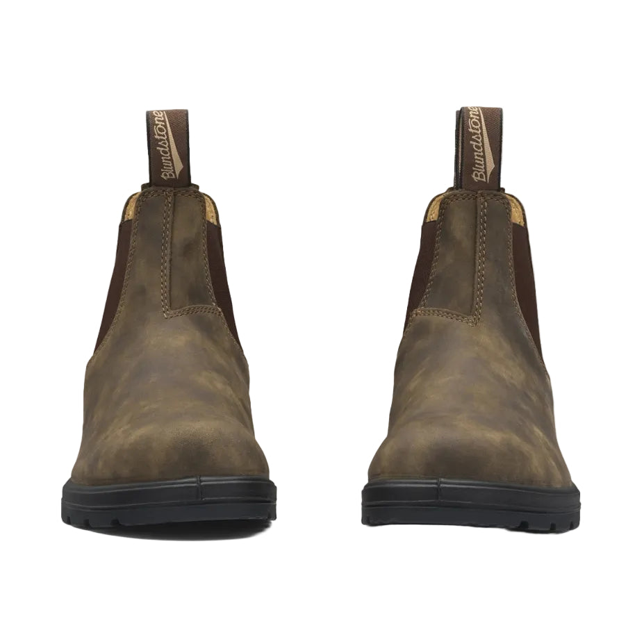 Blundstone Mens 585 Dress Boots (585) Rustic Brown