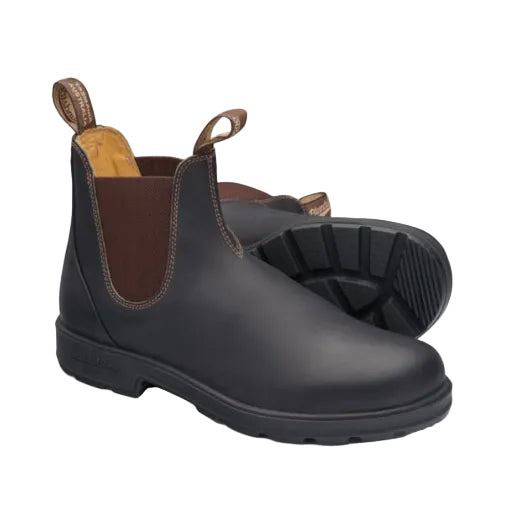 Blundstone Mens 600 Elastic Sided Work Boots (600) Brown