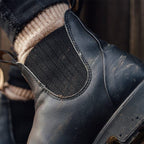 Blundstone Mens 610 Elastic Sided Work Boots (610) Black