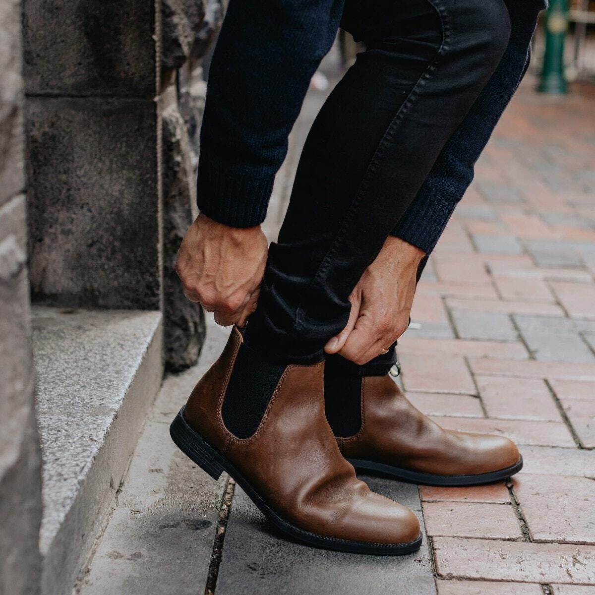 Blundstone Mens Ankle Dress Boots (1900) Chestnut
