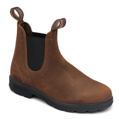 Blundstone Mens Elastic Sided Suede Boots (1911) Tobacco