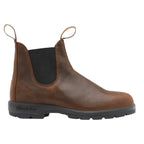 Blundstone Mens Elastic Sided V Cut Boots (1609) Antique Brown