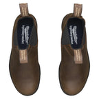 Blundstone Mens Elastic Sided V Cut Boots (1609) Antique Brown