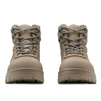 Blundstone Mens Rotoflex TPU Composite 5" Zip Lace Up Safety Boots (8553) Stone