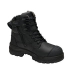 Blundstone Mens Rotoflex TPU Composite 6" Zip Lace Up Safety Boots (8561) Black