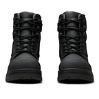 Blundstone Mens Rotoflex TPU Composite 6" Zip Lace Up Safety Boots (8561) Black