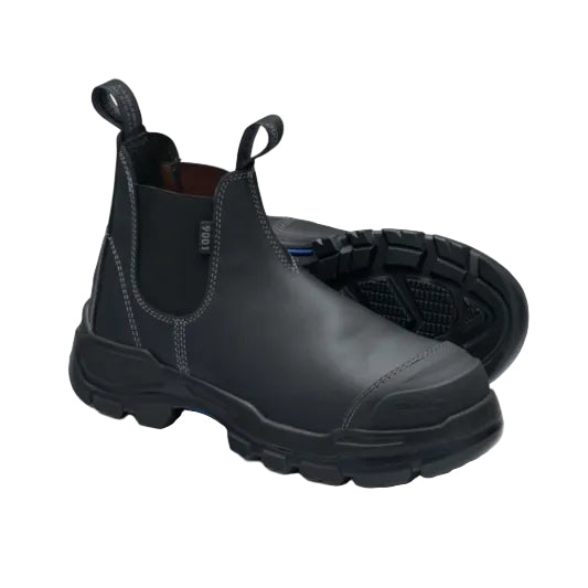 Blundstone Unisex Rotoflex PUR-Safety Elastic Sided V Cut Scuff Cap Boots (9001) Black