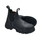 Blundstone Unisex Rotoflex PUR-Safety Elastic Sided V Cut Scuff Cap Boots (9001) Black