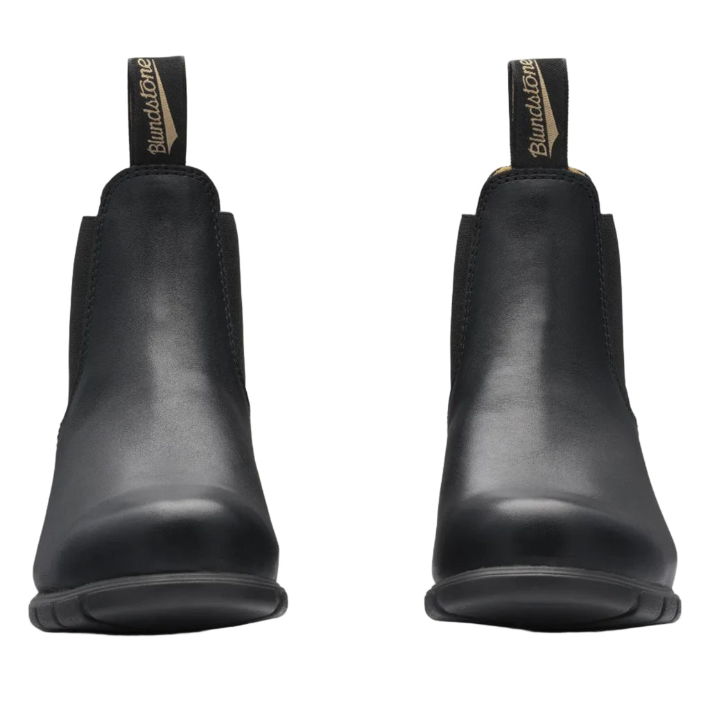 Blundstone Womens Elastic Sided Boots with Heel (1671) Black