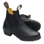 Blundstone Womens Elastic Sided Boots with Heel (1671) Black