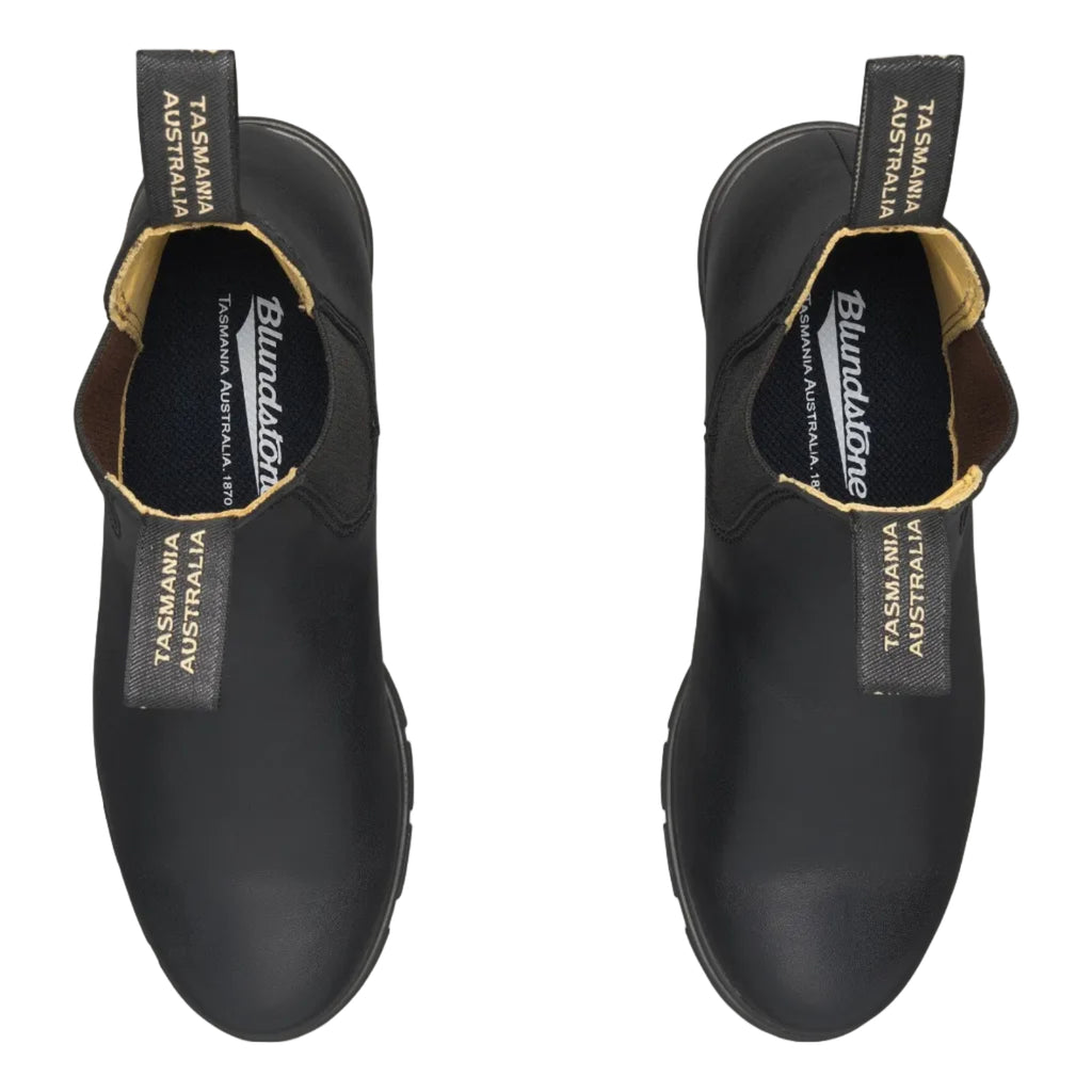 Blundstone Womens Elastic Sided Boots with Heel (1671) Black