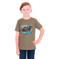 Bullzye Boys Banks S/S Tee (B6S3503651) Military