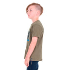 Bullzye Boys Banks S/S Tee (B6S3503651) Military