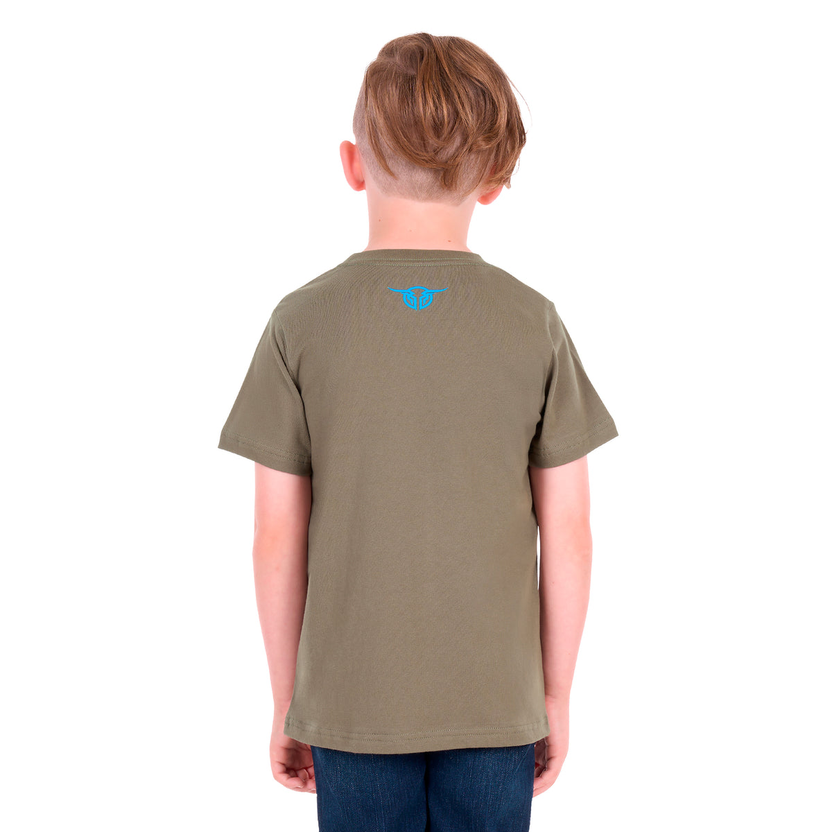 Bullzye Boys Banks S/S Tee (B6S3503651) Military