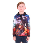 Bullzye Boys Eben L/S Fishing Tee (B6S3569660) Multi