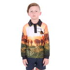 Bullzye Boys Orion L/S Fishing Tee (B6S3569659) Multi