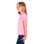 Bullzye Girls Willa S/S Tee (B6S5502604) Flamingo Pink