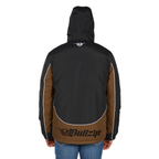 Bullzye Mens Bazooka Jacket (B6W1704039) Black/Dark Tan