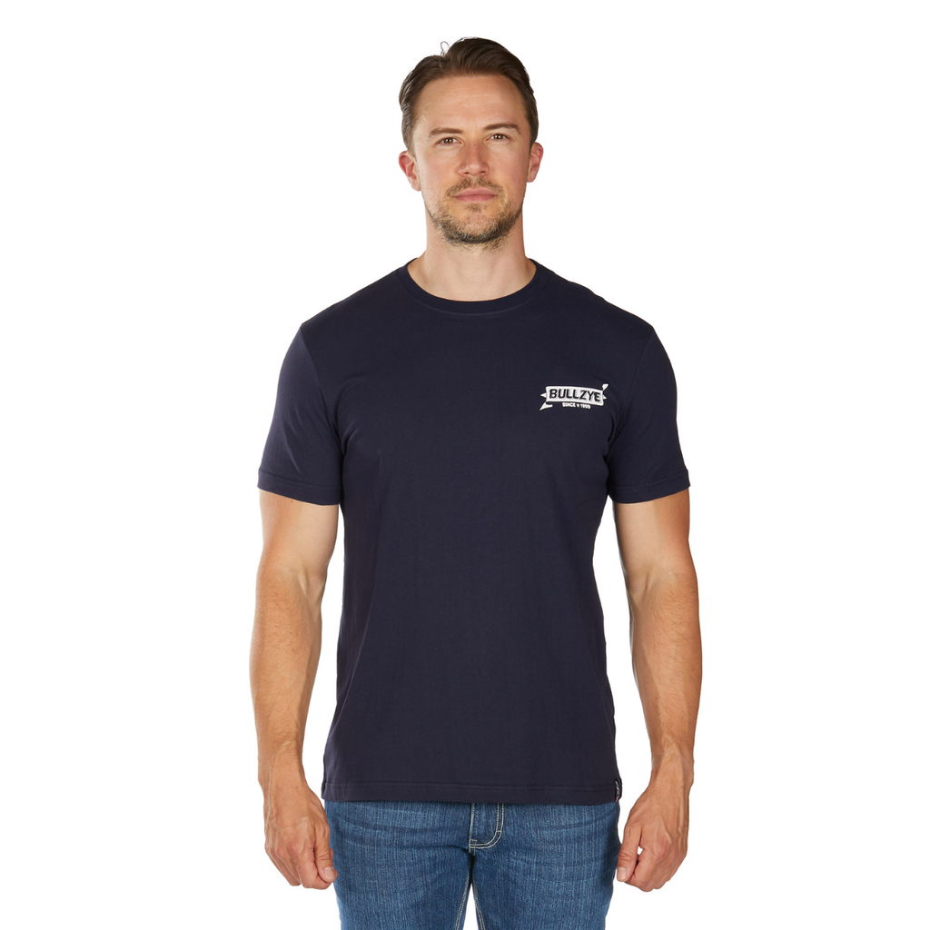 Bullzye Mens Brew S/S Tee (B6W1503507) Navy