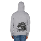Bullzye Mens Determination Hoodie (B6W1512502) Grey Marle