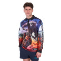 Bullzye Mens Eben L/S Fishing Tee (B6S1569660) Multi
