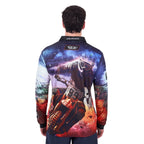 Bullzye Mens Eben L/S Fishing Tee (B6S1569660) Multi