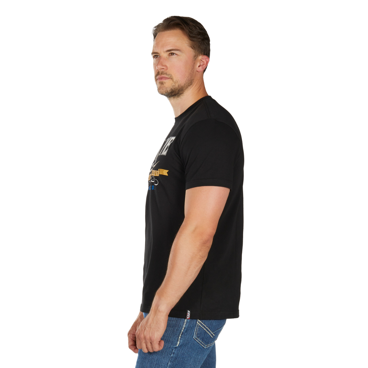 Bullzye Mens Trademark S/S Tee (B6W1503509) Black